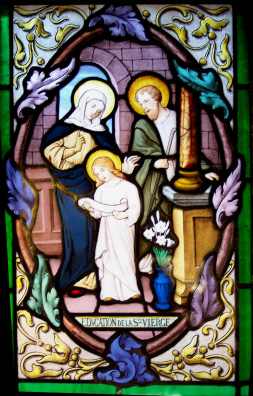 Education de la Vierge