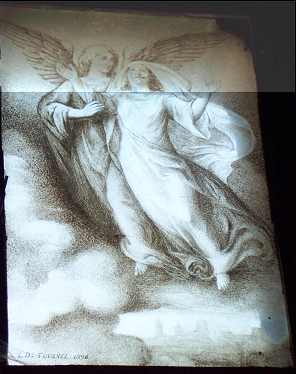 Ange avec me, grisaille